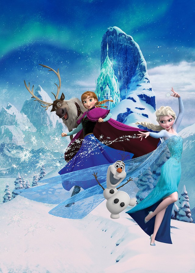 Fototapeet Frozen Elsas Magic DX4-014 (Komar)