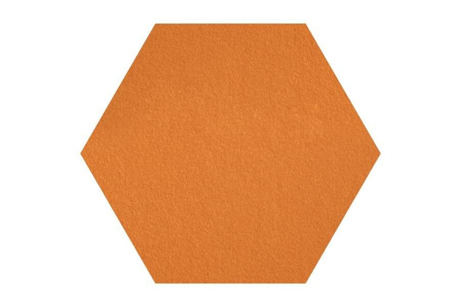 Dekoratiivpaneel FLATLINE - HEX 200 (oranž COL3004)