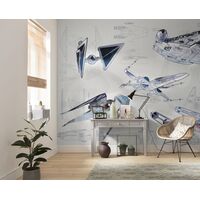 Фотообои Star Wars Blueprint Light DX8-078 (Komar)