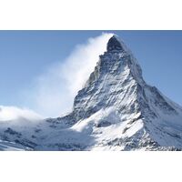 Fototapeet Snowy Alpine Matterhorn, 375×250 cm