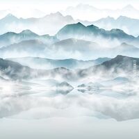 Tapeet Smart Art 47224 Foggy Mountains