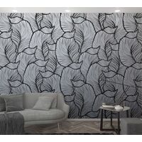 Tapeet Smart Art 47243 - Black Leaves