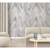 Tapeet Smart Art 47248 - Smoked Brushed Herringbone