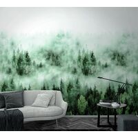 Tapeet Smart Art 47267 - Foggy Pine Tree Forest