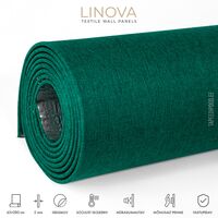 Tekstiilpaneel (roheline) 65×280 cm