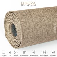 Tekstiilpaneel (pruun-beež) 65×280 cm