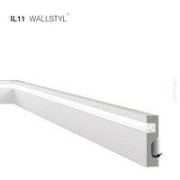 Led-põrandaliist IL11 Wallstyl, 80×20 mm