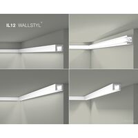 Led-liist Wallstyl IL12, 25×20 mm