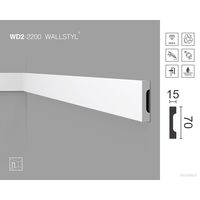 Liist WD2-2200 Wallstyl, 70×15 mm