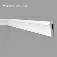 Dekoratiivliist WL6-2200 Wallstyl , 75×22 mm