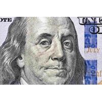Fototapeet Benjamin Franklin Close-Up, 375×250 cm