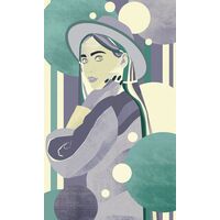 Fototapeet Komar FLX3-062 - Woman Hat Colour