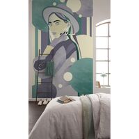 Фотообои Komar FLX3-062 - Woman Hat Colour