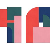 Fototapeet Komar FLX7-032 - Geometric Colours