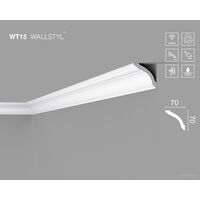 Laeliist WT15 Wallstyl, 70×70 mm