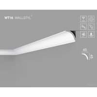 Laeliist WT16 Wallstyl, 45×45 mm