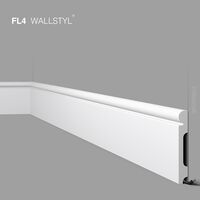 Põrandaliist FL4 Wallstyl, 150×20 mm