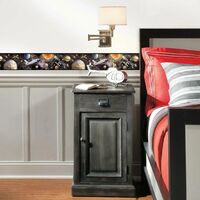 Наклейка-бордюр RMK1002BCS Space Travel Border