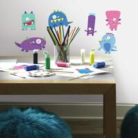 Sisustuskleebis RMK1472SCS Monsters 