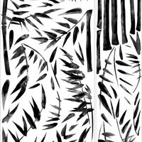 Seinakleebis RMK1603GM Painted Bamboo