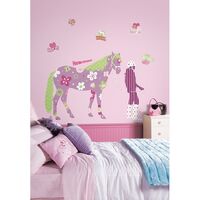 Декоративная наклейка RMK1664SLM Horse Crazy