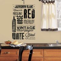 Sisustuskleebis RMK2649SCS Wine Lovers