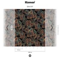 Fototapeet Komar SX4-017 - Night Blossoms