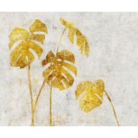 Fototapeet Komar SX6-025 - Golden Monstera