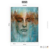 Pilttapeet Smart Art 35498 The Face Delia, 212×270 cm