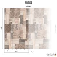 Tapeet Smart Art 47296 Terra Patchwork