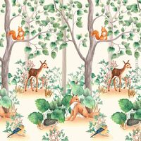 Tapeet Smart Art 94281 Woodland Friends