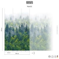Tapeet Smart Art 96453 Forest Fog