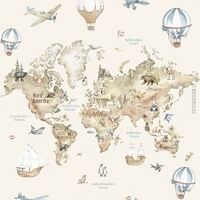 Pilttapeet Smart Art 96469 Discover the world, 159×270 cm