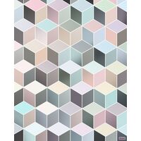 Pilttapeet Cubes Pastel P027-VD2 - 200×250 cm