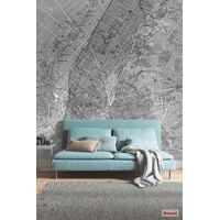Pilttapeet NYC Map P033-VD2 - 200×250 cm