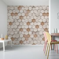 Pilttapeet Infinity Woodcomb Nude 6005B-VD4