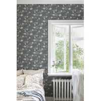 Обои Sandberg Löfstad 832-77 Emilie Petrol