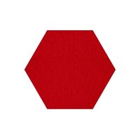 Dekoratiivpaneel FLATLINE - HEX 200 (punane COL4001)