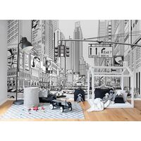 Tapeet Rebel Walls - Cartoon City