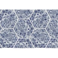 Tapeet RebelWalls - Marbled Hexagon Tiles R18557