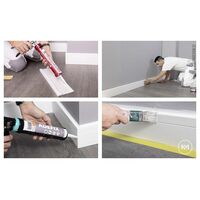 ADEFIX liim - hermeetik põrandaliistude paigaldamiseks