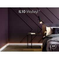 Led-põrandaliist IL10 Wallstyl
