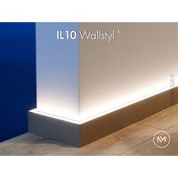 Led-põrandaliist IL10 Wallstyl