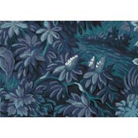 Fototapeet Botanique Bleu HX6-007