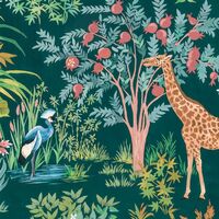 Фотообои Happy Jungle INX4-055