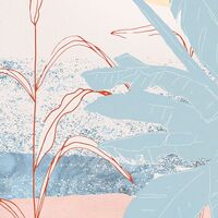 Фотообои Banana Leaves INX5-019