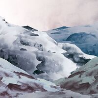 Fototapeet Shadow Mountain INX6-007