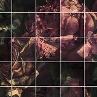 Fototapeet Tiles Flowers INX8-080