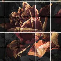 Fototapeet Tiles Flowers INX8-080