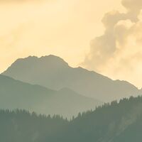 Fototapeet Gold Mountains SHX8-038